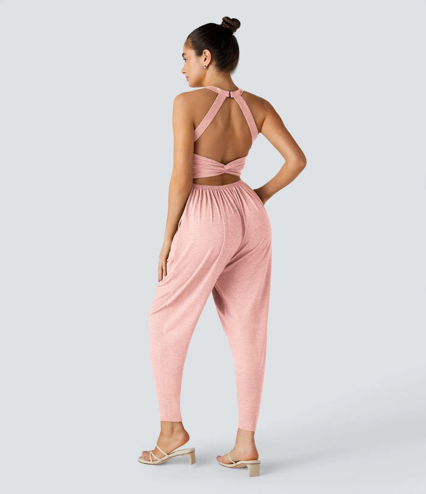 Kombinezon Harem Open Back